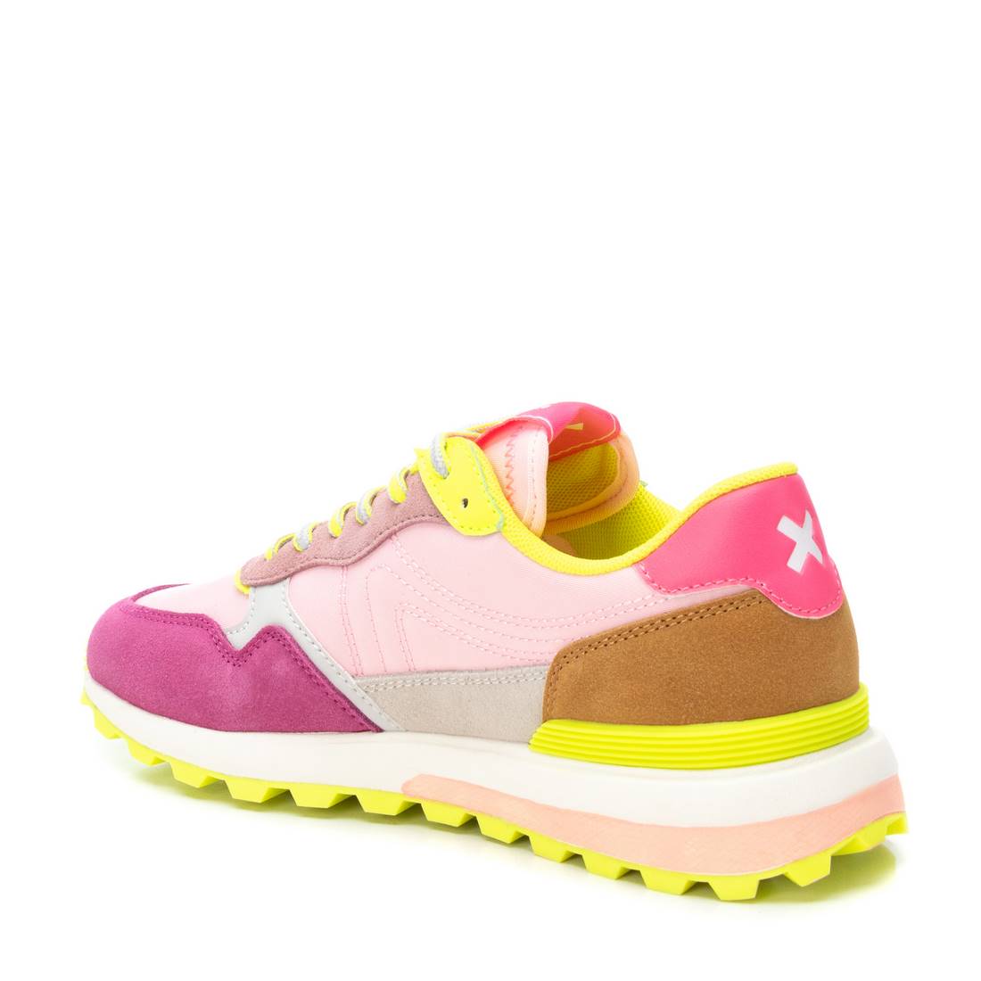Farbenfroher Multicolor Sneaker mit Retro-Design und Leichtlaufsohle